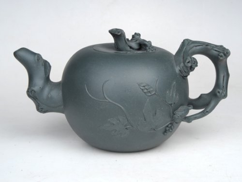 尹月华紫砂壶 松鼠葡萄（大）  ... 