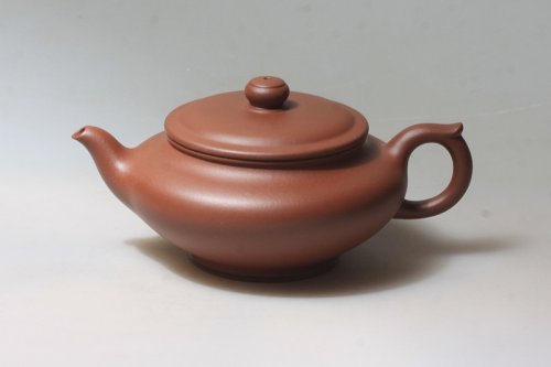 蒋丹凤紫砂壶 虚扁 