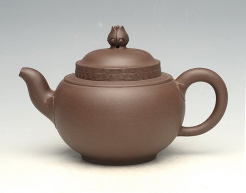 蒋勇紫砂壶 花开富贵 