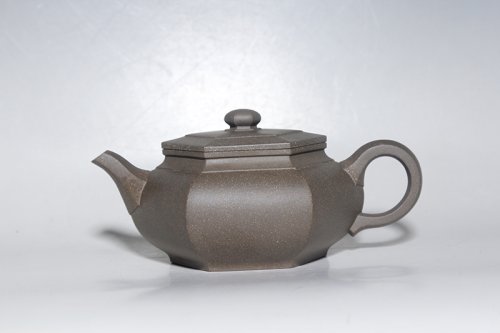 汪晖紫砂壶 大彬六方 