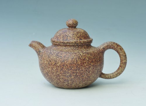 周古梅紫砂壶 小掇球 