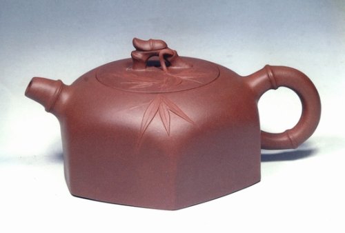 沈国强紫砂壶 大方竹 