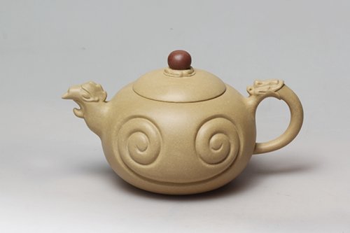 顾燕萍紫砂壶 龙凤呈祥 