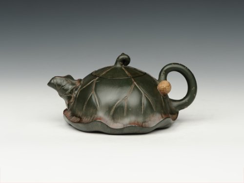 吕伟紫砂壶 荷塘月色 