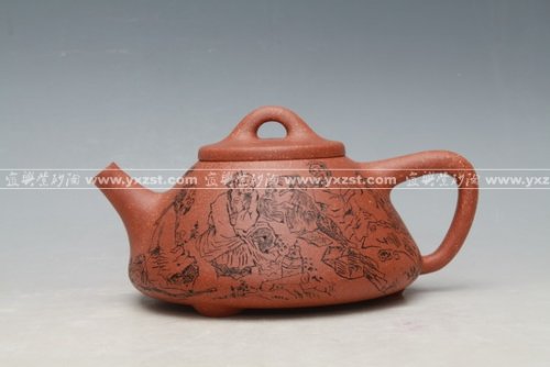 邓承彬紫砂壶 大石瓢 380CC 