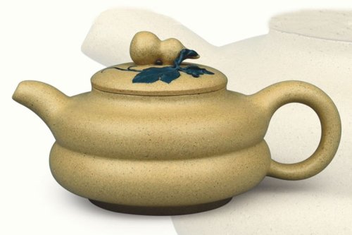 蒋晓平紫砂壶 葫芦 