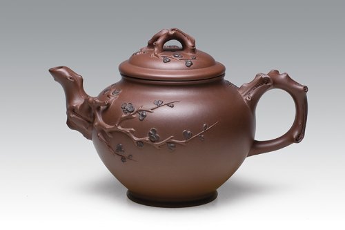 谢曼伦紫砂壶 报春壶 
