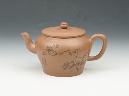 邵慧琴紫砂壶 陶缘壶 260cc 原矿老段泥 