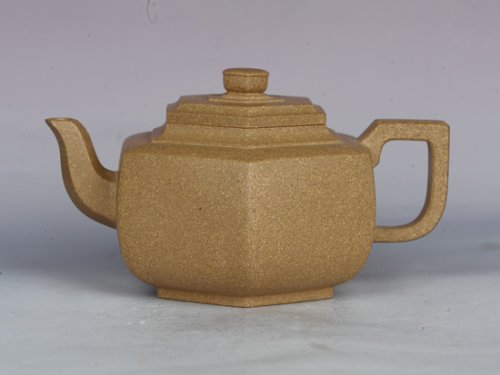 吴建军紫砂壶 六方雪华 