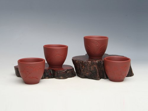 王香勤紫砂壶 君子杯 