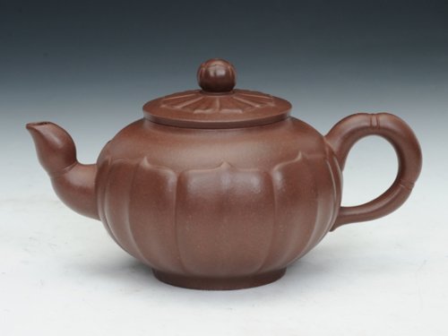 沈敏锋紫砂壶 蕾菊 