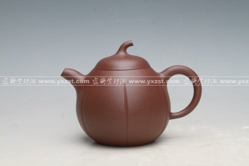 江晓燕紫砂壶 全手工茄瓜 