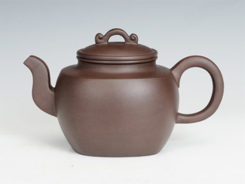 邵文紫砂壶 四方如意 