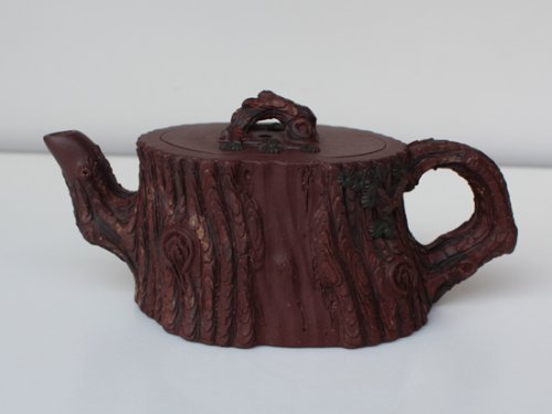 郑永平紫砂壶 矮松段  140cc 