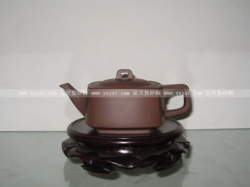 高爱春紫砂壶 砂四方 