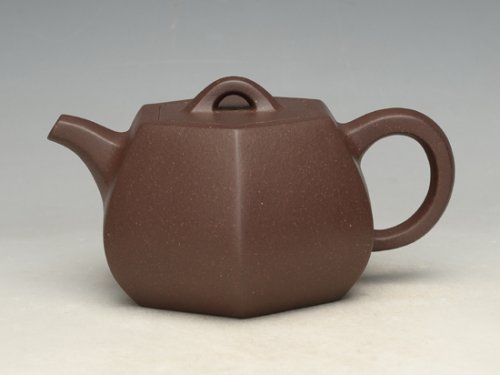 吴玉群紫砂壶 六方井栏 