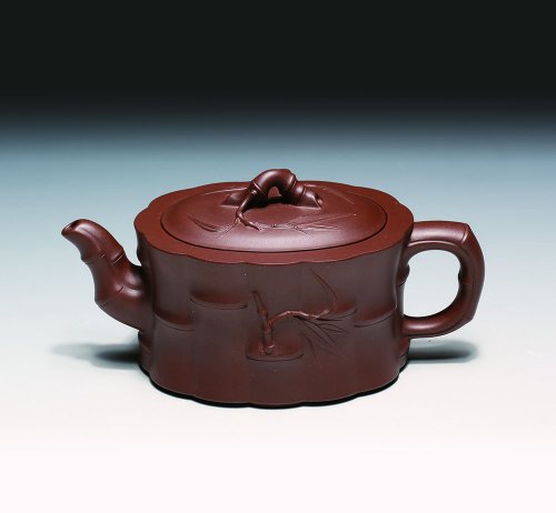 高湘君紫砂壶 祥和竹 