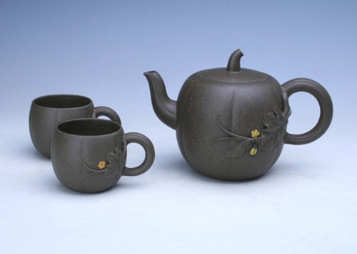 吴介春紫砂壶 香瓜壶套具 