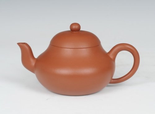 朱陶军紫砂壶 梨形 