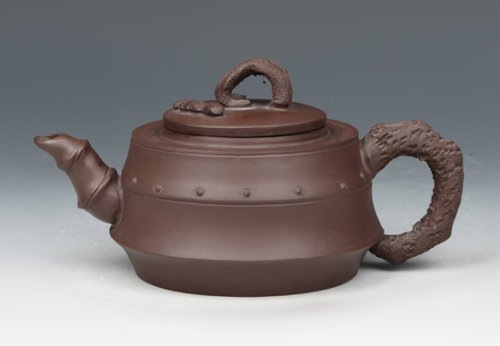 董建忠紫砂壶 竹趣 