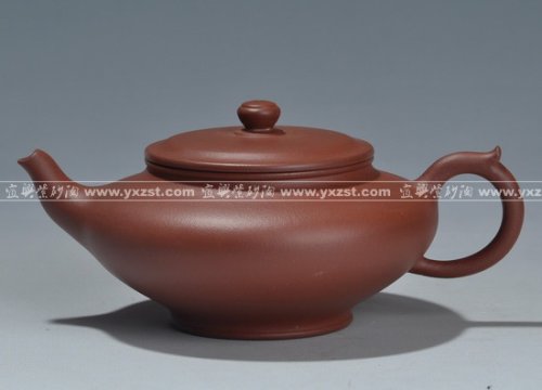 秦志强紫砂壶 虚扁 