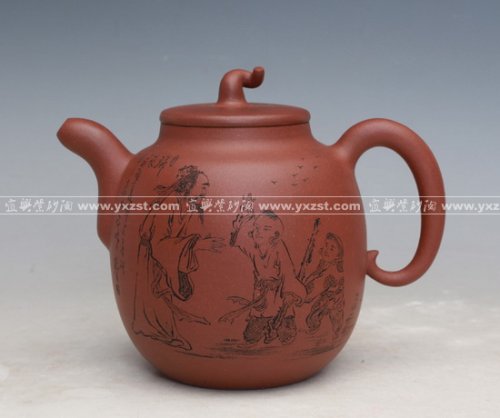 潘国良紫砂壶 高茄段 