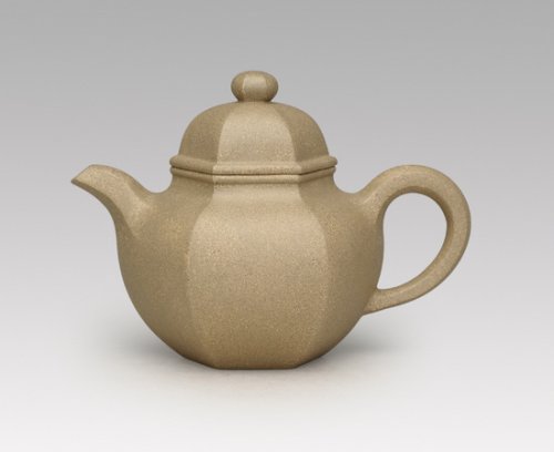 庄涵紫砂壶 六方掇球 