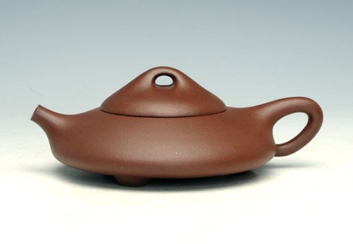 裴丽紫砂壶 全手工扁石瓢 