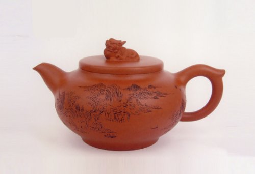 沈国强紫砂壶 灵狮壶 