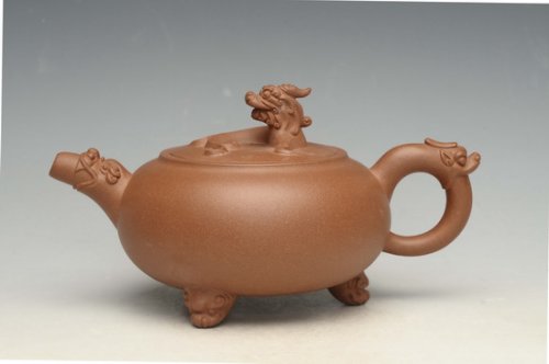 吴俊平紫砂壶 苍龙教子 