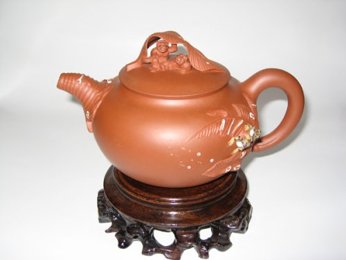 盛英杰紫砂壶 听雨 