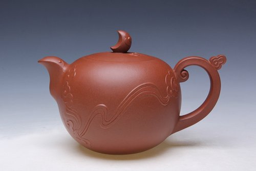 范俊健紫砂壶 祥云逐月 