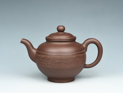朱其大紫砂壶 祥云 