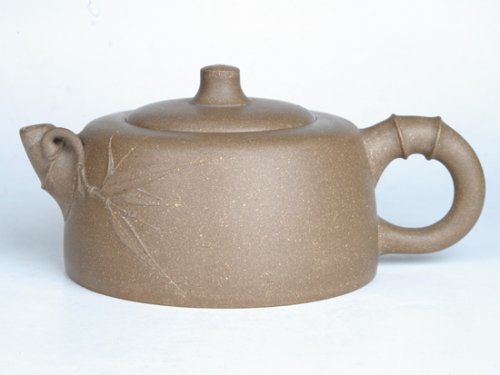 吴玉群紫砂壶 天鸡竹 