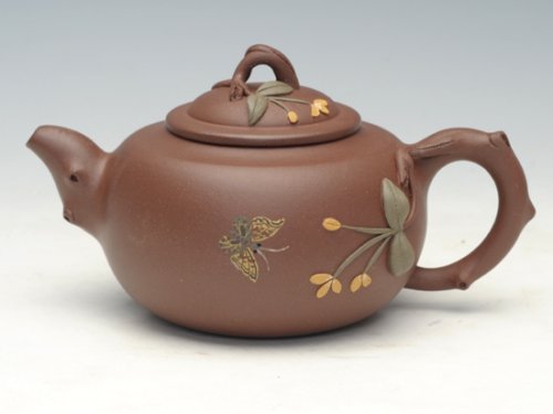 余颖紫砂壶 蝶恋花 