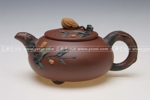 黄丽萍(大)紫砂壶 佛手 