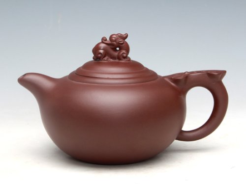 朱新南紫砂壶 如意生肖（紫泥）350ML 