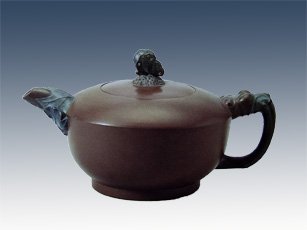 朱可心紫砂壶 彩蝶 