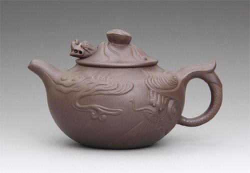吕伟紫砂壶 云龙 