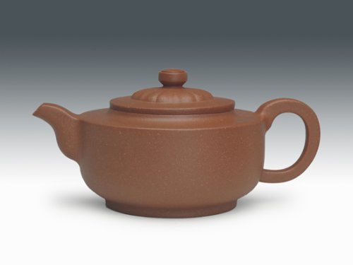 王兰芳紫砂壶 碗菱壶 