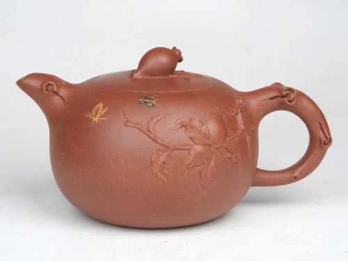 尹月华紫砂壶 石榴（大）  36... 