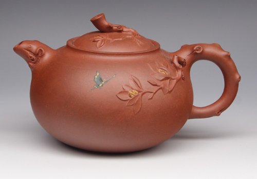 苏秀忠紫砂壶 玉兰 