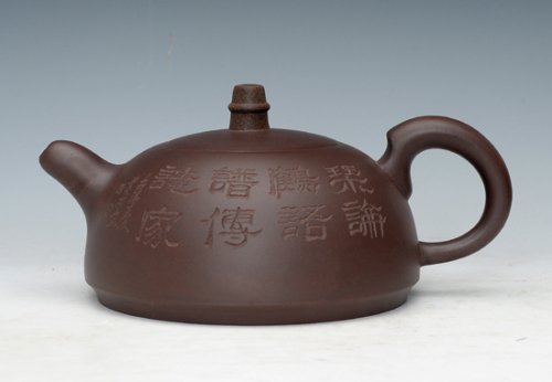 穆明龙紫砂壶 月柱 