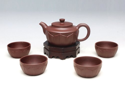 史爱民紫砂壶 一品清莲套壶 