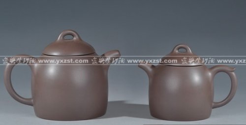 秦志强紫砂壶 秦权对壶 