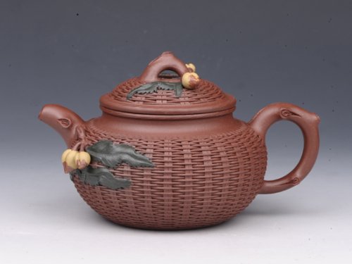 邹健紫砂壶 圣桃 