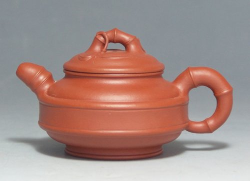 陈正初紫砂壶 双线竹鼓 140CC 