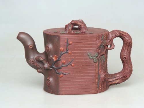 郑永平紫砂壶 恋梅余梁 