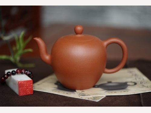 许敏芳紫砂壶 美人肩 