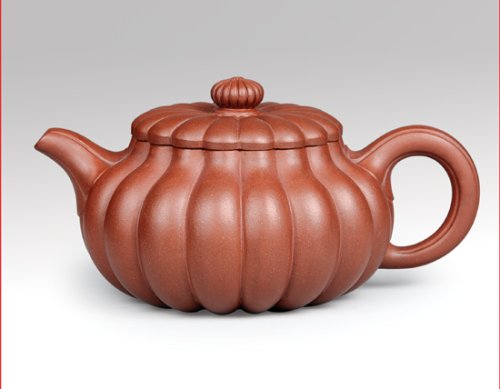 席志紫砂壶 瓜菱 